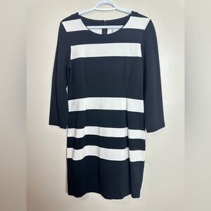 Part two Size M Black and White Striped Dress